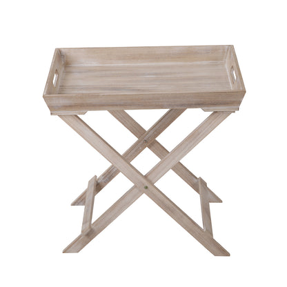 BUTLER SIDE TABLE ΦΥΣΙΚΟ 48,5x32xH48,5cm