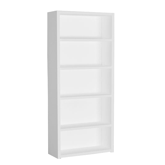 ERGO ΒΙΒΛΙΟΘΗΚΗ 4ΡΑΦΙΑ ΛΕΥΚΟ 79x29xH180cm