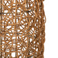 ΦΩΤΙΣΤΙΚΟ ΔΑΠΕΔΟΥ HM7877 RATTAN ΣΕ ΦΥΣΙΚΟ ΧΡΩΜΑ Φ24x62Yεκ.
