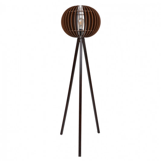 ΦΩΤΙΣΤΙΚΟ ΔΑΠΕΔΟΥ ΞΥΛΙΝΟ ΜΕ ΚΑΡΥΔΙ ΚΑΠΕΛΟ ΑΠΟ MDF HM7375.03 Φ36x145Υ εκ.