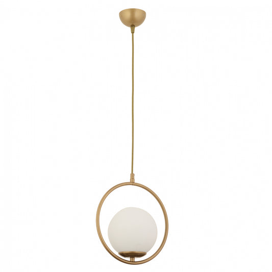 ΦΩΤΙΣΤΙΚΟ ΟΡΟΦΗΣ ΜΕΤΑΛΛΙΚΟ ΧΡΥΣΟ HM7418.02 25x27cm