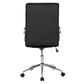 ΚΑΡΕΚΛΑ ΓΡΑΦΕΙΟΥ JOSEF HM1181.04 ΜΑΥΡΟ ΒΕΛΟΥΔΟ-INOX ΒΑΣΗ 58x61x105-113Yεκ.