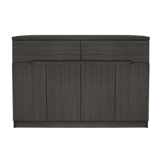 ΜΠΟΥΦΕΣ JOLENE HM2234.01 2 ΣΥΡΤΑΡΙΑ & 4 ΠΟΡΤΕΣ ZEBRANO 120X40X80εκ.