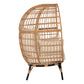 ΠΟΛΥΘΡΟΝΑ ΦΩΛΙΑ MIAMI 2 ΑΤΟΜΩΝ ΤΥΠΟΥ RATTAN HM5870.01 130x80x157 εκ.