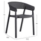 ΠΟΛΥΘΡΟΝΑ ΠΟΛΥΠΡΟΠΥΛΕΝΙΟΥ ΓΚΡΙ HM5941.10 53,5x50,5x73Υ εκ.
