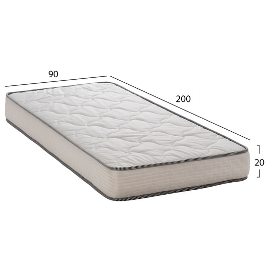 ΣΤΡΩΜΑ DREAMTOPIA ΣΕΙΡΑ RELIEF HM653.90-200 BONNELL SPRING 90x200 εκ.