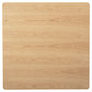 ΤΡΑΠΕΖΙ ΤΡΑΠΕΖΑΡΙΑΣ TRENK HM9614.01 MDF ΜΕ ΚΑΠΛΑΜΑ ΔΡΥΟΣ ΦΥΣΙΚΟ-ΜΑΥΡΟ ΜΕΤΑΛΛΟ 120x120x75Υεκ.