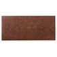 ΤΡΑΠΕΖΙ ΤΡΑΠΕΖΑΡΙΑΣ RIMER HM9742 MDF ΜΕ ΚΑΠΛΑΜΑ ΦΡΑΞΙΝΟΥ-ΚΑΡΥΔΙ ΧΡΩΜΑ 220X100x75Yεκ.